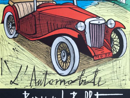 Bernard Buffet - L Automobile Online Sale