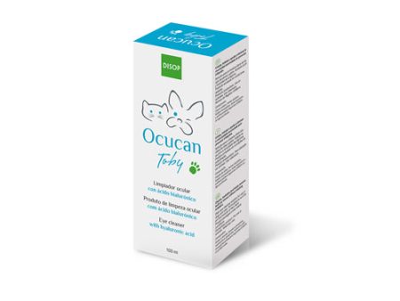 DISOP Ocucan Toby para el Cuidado Ocular 100 ml Mascotas Fashion