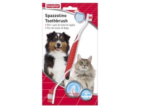 BEAPHAR Cepillo Dental para Perros y Gatos Fashion