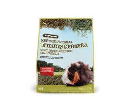 Zupreem Nature s Promise Timonthy 2,25 Kg Pellets Naturales para Cobayas Supply