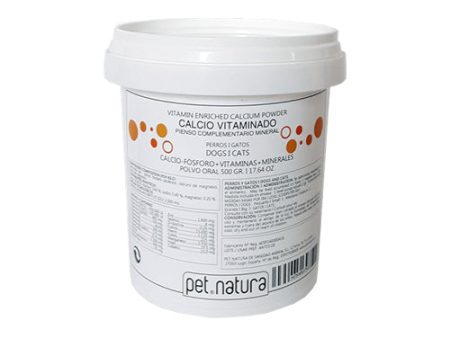 PETNATURA Calcio Vitaminado en Polvo para Mascotas Sale