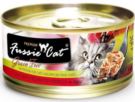 Fussie Cat Tuna w  Ocean Fish 2.82 oz. Online