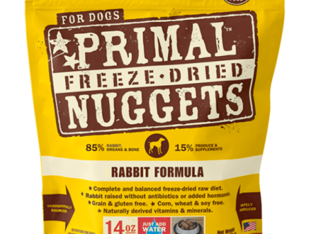 Primal Dog FD Nuggets Rabbit 14 oz For Sale