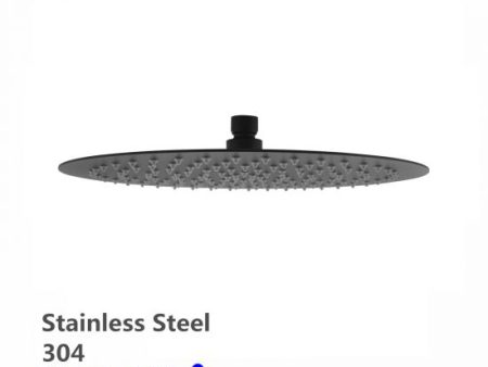 SHOWER HEAD | Super-slim Round Rainfall Shower Head 300mm Online Sale