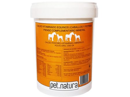 PETNATURA Calcio Vitaminado Equinos Suplemento Nutricional Caballos Discount