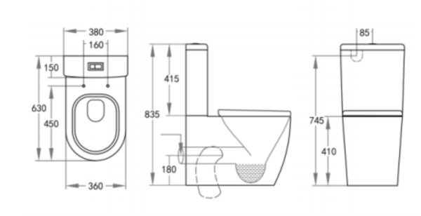 TOLIET | NAGA Ascoli Toilet For Discount