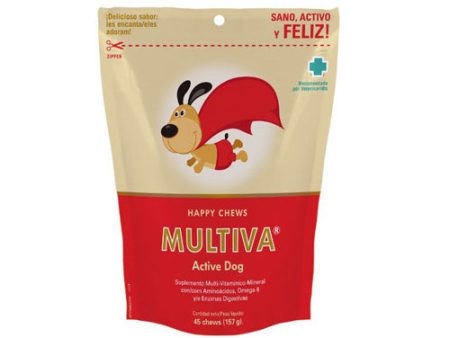 VETNOVA Multiva Active Dog 45 Chews Suplemento Alimenticio Perro Discount