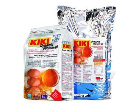 Kiki Dynamic Protein-20 Pasta de Cría Profesional para Aves Hot on Sale