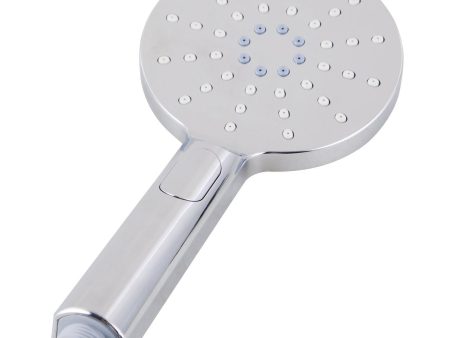 SHOWER HEAD | ROUND CHROME ABS 3 FUNCTION HANDHELD SHOWER ONLY Sale