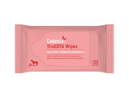 VETNOVA Cutania TrisEDTA Wipes 24 Uds Toallitas para Mascotas Cheap