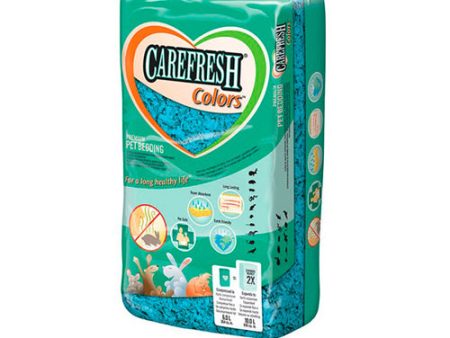 JRS CHIPSI Carefresh Colors Azul 50 L Lecho de Celulosa para Mascotas Sale