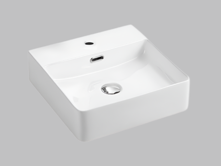 BASIN | KDK Ultra Slim Gloss White Art Basin (Wall Hung with Overflow) Sale