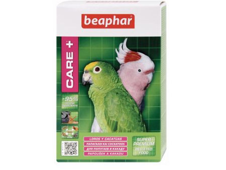 BEAPHAR Care + Loros y Amazonas 1 Kg Alimento para Aves For Sale