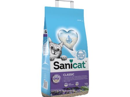 SANICAT Classic Lavanda Arena Sin Polvo para Gatos Supply