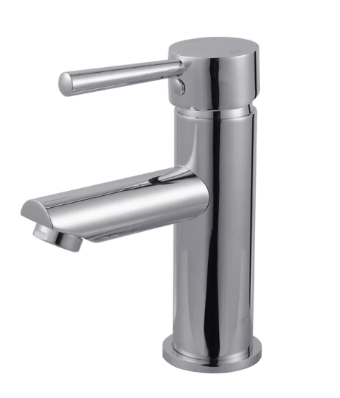 BASIN SINK MIXER | NORICO PENTRO CHROME ROUND BASIN MIXER TAP Online Sale