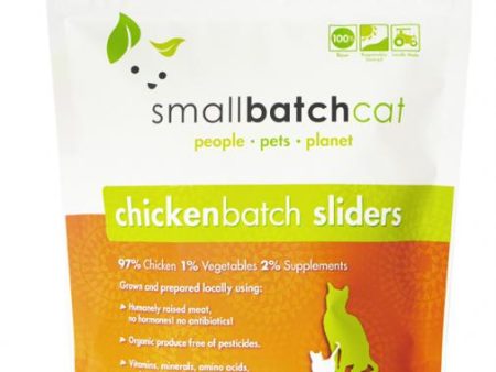 Small Batch Frozen Cat Sliders Chicken 3 lb. Supply