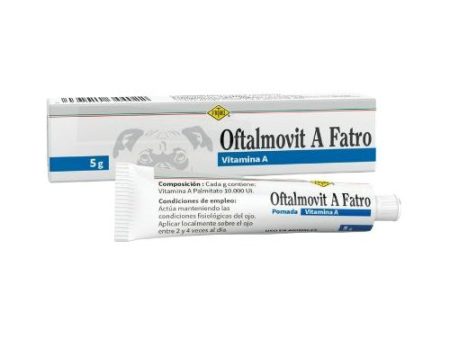 FATRO OFTALMOVIT A Pomada Ocular Mascotas 5gr Hot on Sale