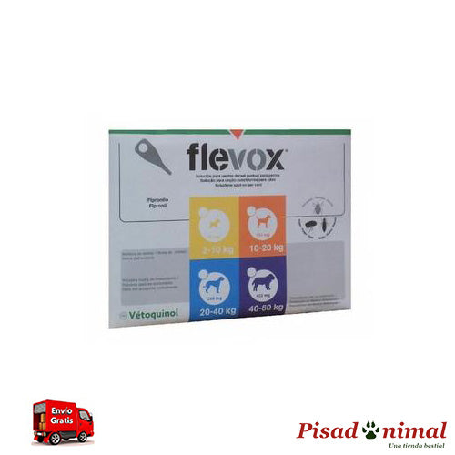 FLEVOX Pipetas Anti Pulgas y Garrapatas para Perros (40-60 Kg) Online