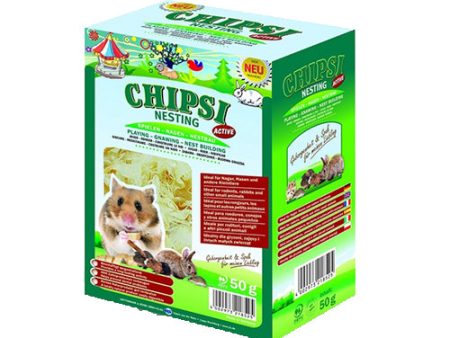 JRS CHIPSI Nesting Active 50 gr Fibras Orgánicas para Roedores Cheap