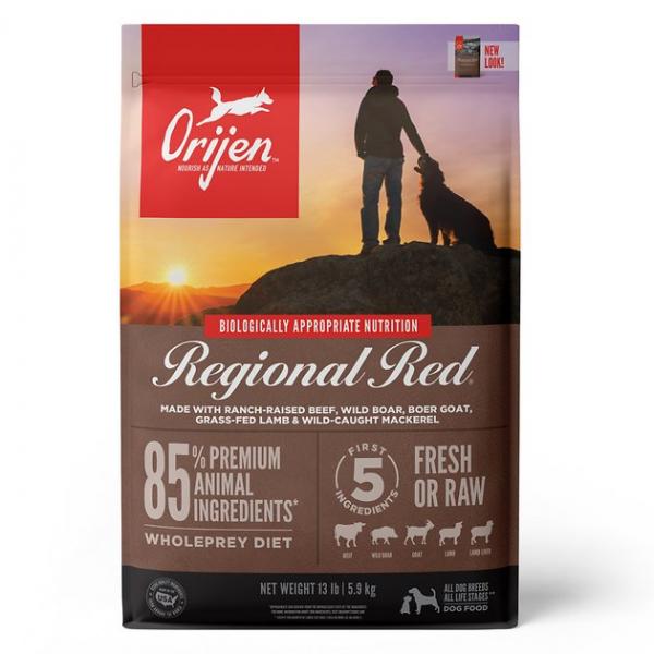 Orijen Regional Red for Dogs 13 lb For Sale