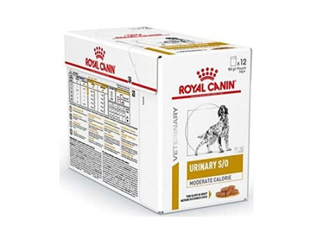 ROYAL CANIN CANINE URINARY S O Moderate Calorie Perros 12x100gr Online Hot Sale