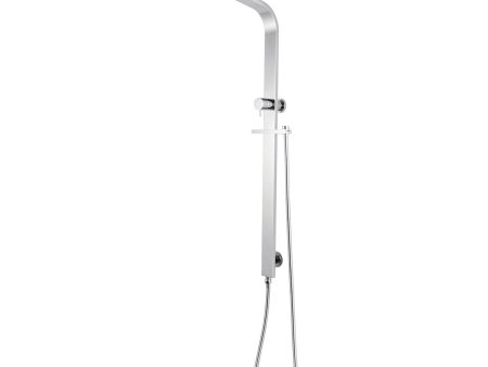 SHOWER STATION | Square Shower Station without Shower Head and Handheld Shower(Wide Rail) Cheap