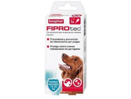 BEAPHAR Fiprotec Pipetas Anti Pulgas y Garrapatas para Perros M (10-20 Kg) Online Sale