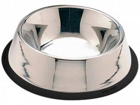 Stainless Non-Tip Bowl 16 oz. Cheap