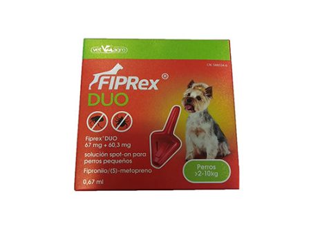 FIPREX DUO Pipeta Antiparasitaria con Fipronilo para Perros Online Hot Sale