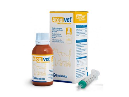 BIOIBERICA Atopivet 120 ml Suplemento Nutricional para Mascotas For Discount