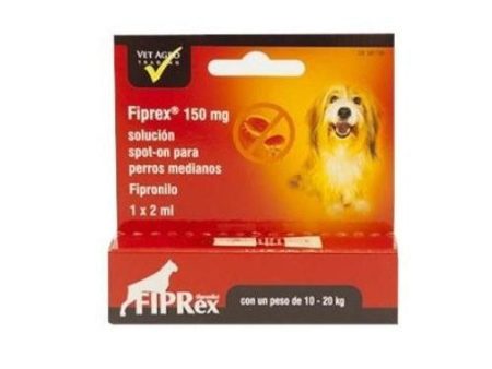 Fiprex M Pipetas Antiparasitarias 150 mg para Perros 10-20 Kg Online