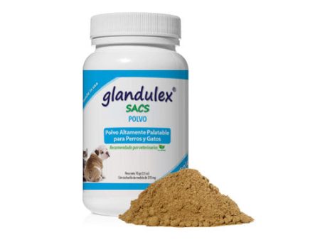 JTPHARMA Glandulex Sacs Polvo 70 gr para Mascotas Online Hot Sale