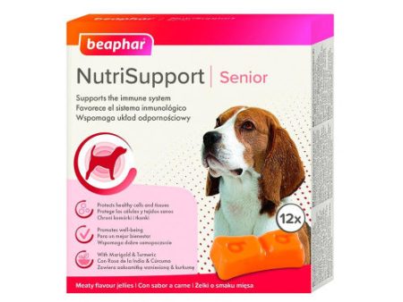 BEAPHAR Nutrisupport Perro Senior 12 Gominolas para Perros Mayores For Discount