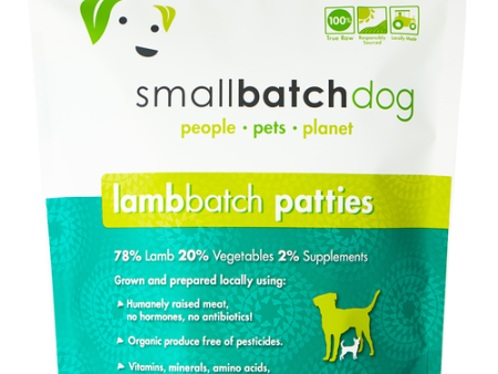 Small Batch Frozen Dog Sliders Lamb 3 lb. on Sale