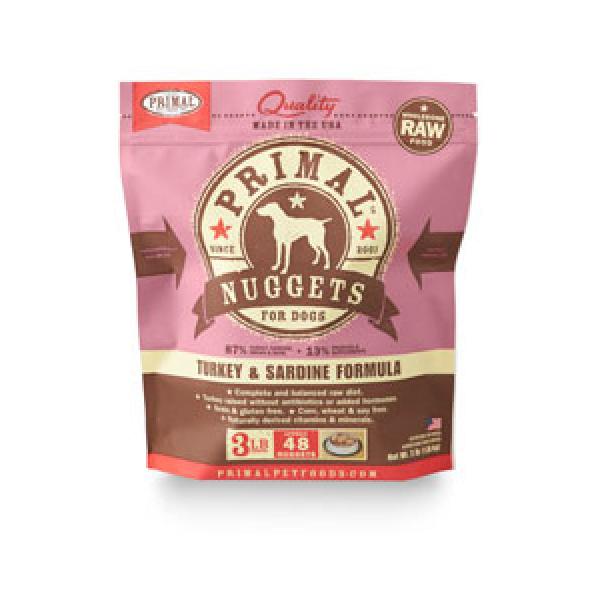 Primal Dog Patties Turkey & Sardine 6 lb. For Cheap