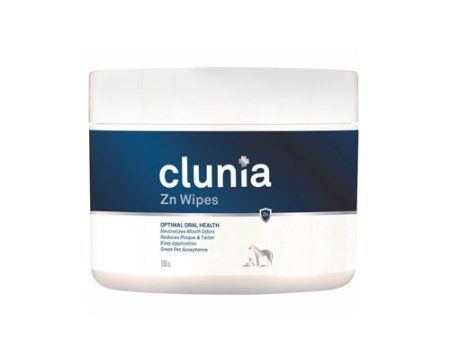 VETNOVA Clunia Zn Wipes Toallitas Buco-Dentales para Mascotas Online Hot Sale