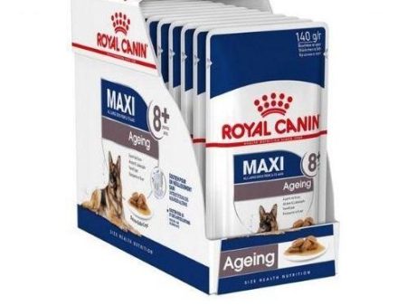 ROYAL CANIN ADULT MAXI AGEING +8 WET Senior Grandes 10x140gr Discount