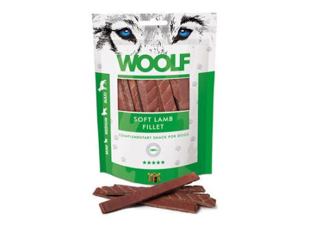 Snack Natural WOOLF Filetes Tiernos de Cordero 100 gr para Perros For Cheap