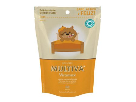 VETNOVA Multiva Viramax 60 Chews Suplemento Alimenticio para Gatos For Discount