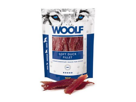 Snack Natural WOOLF Filetes de Pato 100 gr para Perros Hot on Sale