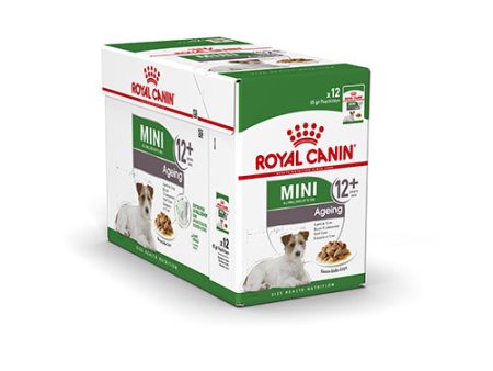 Comida ROYAL CANIN MINI AGEING12+ Perros Senior Pequeños 12x85gr Sale