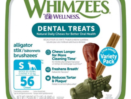 Whimzees Variety Pack Small 56 pcs For Cheap