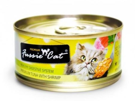 Fussie Cat Tuna w  Shrimp 2.82 oz. Hot on Sale