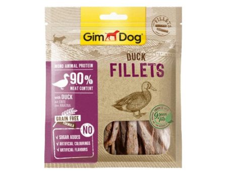 Snack GIMDOG Duck Fillets para Perros Hot on Sale