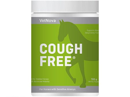 VETNOVA Cough Free Broncodilador Caballos 720gr Cheap