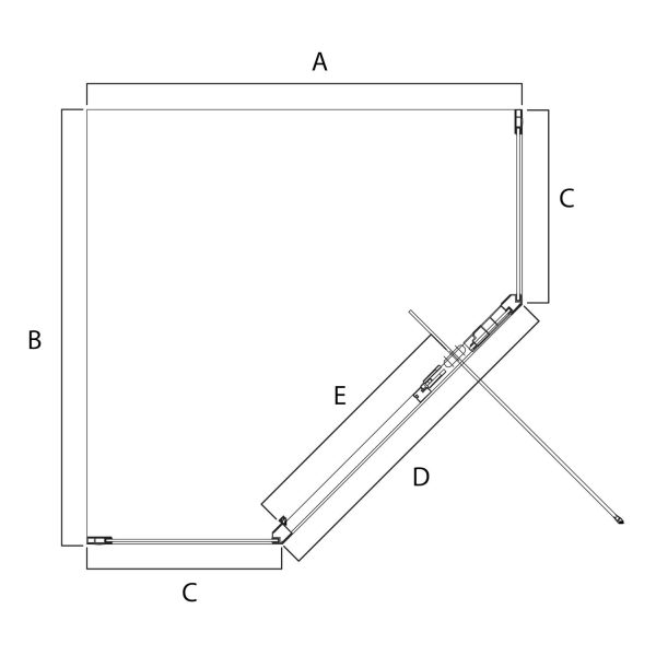 Shower Doors | 6mm oc Pivot Semi-Frame Online Hot Sale