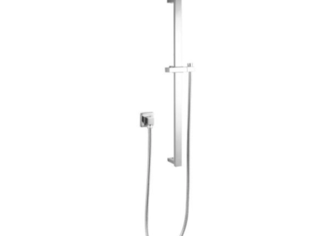 SHOWER ARM | Square Hand Shower Rail without Handheld Shower For Discount