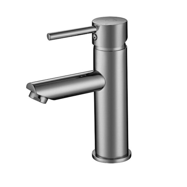 BASIN SINK MIXER | NORICO PENTRO CHROME ROUND BASIN MIXER TAP Online Sale