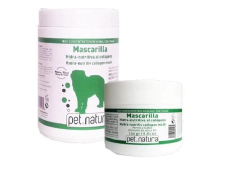 PETNATURA Mascarilla Hidra-nutritiva al Colágeno para Mascotas Supply