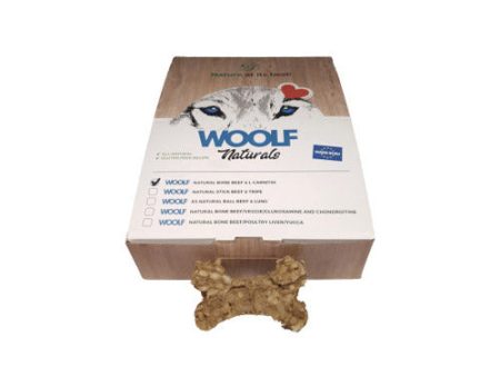 Snack Natural WOOLF Huesos Ternera y L-Carnitina 720 gr para Perros Sale